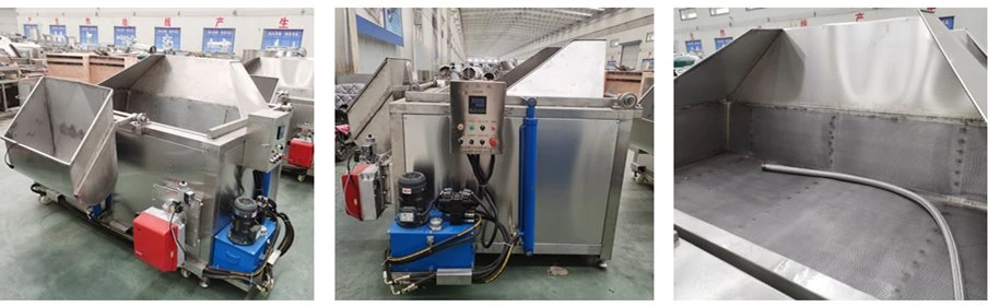 Batch / Continuous Deep Fryer Machine