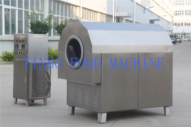 Electric Induction Chickpea Roaster Machine